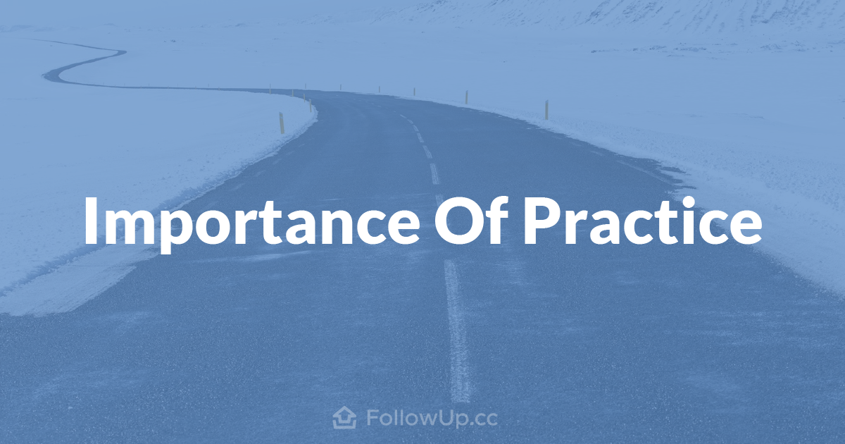 The Importance of Practice in Sales