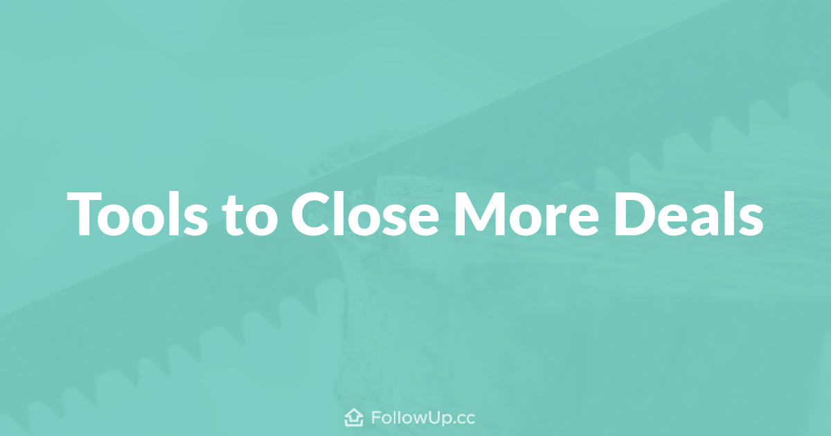 10 Tools to Help Salespeople Close More Deals